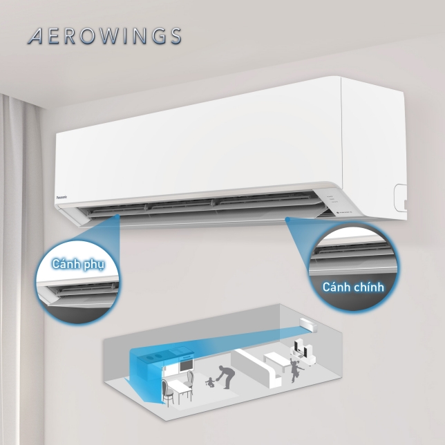 Máy lạnh - Panasonic Mono 2.0 HP CU/CS-N18AKH-8 - Xuất xứ Indonesia